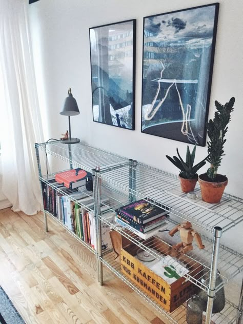 Ikea Omar, Cph Style, Condo Decorating, Storage Shelving, Amazon Basics, Apartment Inspiration, Apartment Living Room, Interior Inspo, Adjustable Shelves