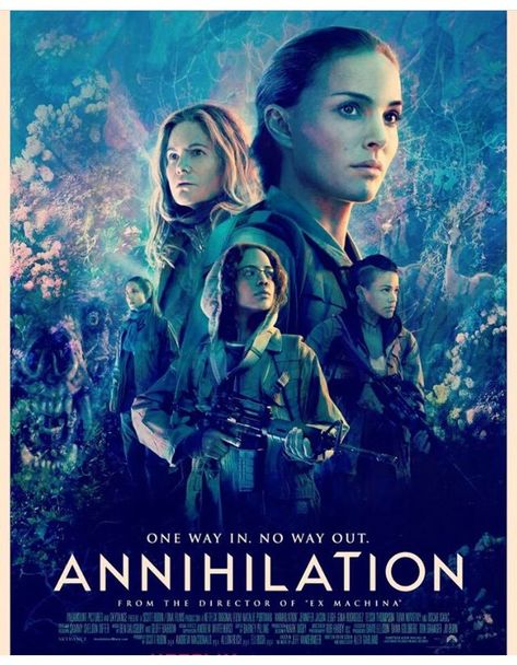 Annihilation Annihilation 2018, Annihilation Movie, Tam Film, Gina Rodriguez, 2018 Movies, Tessa Thompson, Oscar Isaac, Christopher Nolan, Ex Machina