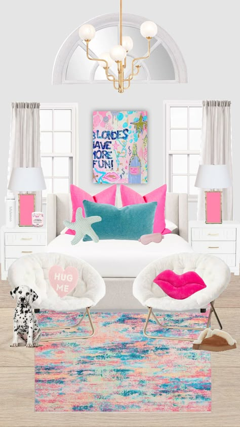 preppy pink and blue room inspo!! #preppy #roominspo #preppyroom #pinkroom Room Inspo Preppy, Pink And Blue Room, Preppy Dorm Room Decor, Preppy Dorm Room, Room Wishlist, Shuffles Preppy, Preppy Bedroom, Classy Bedroom, Dorm Room Designs