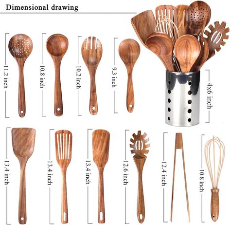 Bamboo utensils are an eco-friendly and stylish addition to your kitchen. 🍴🌿 Crafted from sustainable bamboo, these utensils are lightweight, durable, and naturally antimicrobial. They are perfect for various cooking tasks and are gentle on cookware surfaces, making them a versatile choice. By choosing bamboo utensils, you're not only elevating your kitchen tools but also making a sustainable choice for the environment. 👍🌎👩‍🍳👨‍🍳 #EcoFriendlyKitchen First Time Home Owner, Wooden Cooking Utensils Set, Wood Cooking Utensils, Bamboo Kitchen Utensils, Spoon Salad, Wooden Utensils Set, Wood Kitchen Utensils, Wooden Cooking Utensils, Bamboo Kitchen