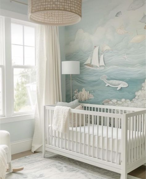 East Coast Nursery, Nursery Theme Ideas, Creative Nursery, Nursery Guest Room, Baby Nursery Inspiration, Baby Boy Bedroom, Baby Room Themes, Themes Ideas, Space Themed Nursery