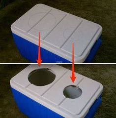 Bucket Air Conditioner, Homemade Ac, Homemade Air Conditioner, Diy Ac, Diy Air Conditioner, Smallest Air Conditioner, Swamp Cooler, Kombi Home, Solar Power Diy