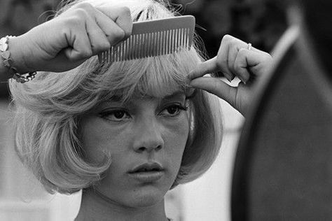 60s Hair, Sylvie Vartan, Short Fringe, Style Crush, Dream Hair, Clothes Horse, Bob Cut, Vintage Hairstyles, Hair Goals