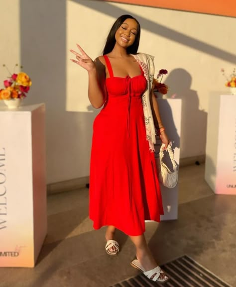 Red Sundress Outfit, Neat Casual Outfits, Chic Dress Classy, African Inspired Clothing, Dressy Casual Outfits, Cute Modest Outfits, Modest Dresses Casual, Effortlessly Chic Outfits, Classy Dress Outfits