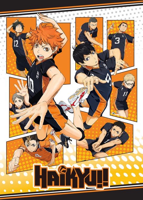 Haik Yuu Poster, Haikyuu Poster Hd, Haikyu Poster Aesthetic, Haikyuu Cover Photo, Anime Poster Haikyuu, Haikyuu Graphic Design, Haikyuu Poster Aesthetic, Haikyuu Cover, Haiku Anime