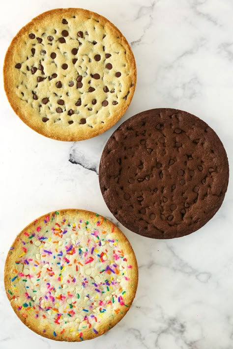 White Chocolate Chip Cookie Cake, 3 Layer Cookie Cake, Layered Chocolate Chip Cookie Cake, Double Chocolate Cookie Cake, Layered Cookie Cake Birthday, 6 Inch Cookie Cake, Tiered Cookie Cake, How To Make A Cookie Cake, Mini Cookie Cakes