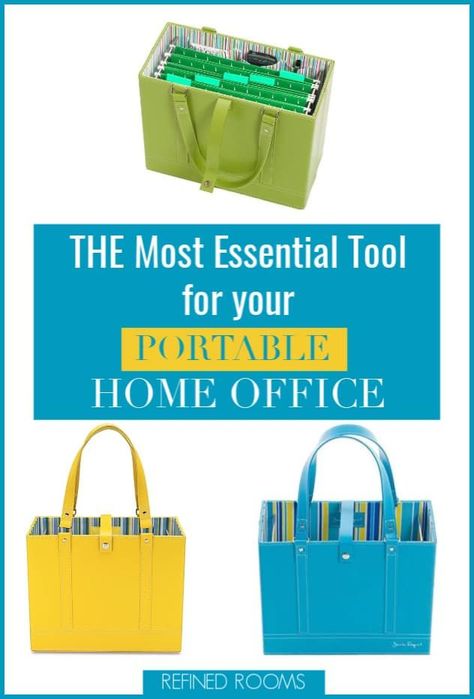 Looking for a portable file tote? See why I heart the Jamie Raquel File Tote -- it's a key component in my portable office. Gorgeous + functional is a winning combination! #filestorage #portablefilestorage #papermanagement #paperorganizating #organizingproduct Portable Filing System, School Paper Organization, Suitcase Packing Tips, Travel Luggage Packing, Organizational Printables, Office Organization Files, Organizing Products, Blog Organization, Receipt Organization