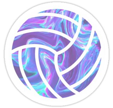 "Holographic Volleyball" Stickers by sluggishsloth | Redbubble Volleyball Stickers, Volleyball Wallpaper, Vinyl Magnets, Volleyball Quotes, Pop Stickers, Volleyball Pictures, Hologram Stickers, Cat Plush Toy, Netball