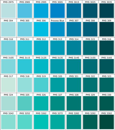 Pantone Colors | Teal - Racer Ink Pms 320 Teal Shades Colour Palettes, Turquoise Blue Paint Colors, Teal Color Palette Kitchen, Shades Of Teal Color Palettes, Blue Shades Colour Palettes, Light Teal Paint Colors, Light Teal Aesthetic, Green Color Names, Pantone Color Guide