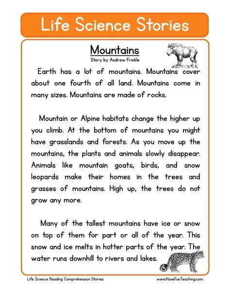 Lots of free grade level reading passages to teach reading comprehension. Second Grade Reading Comprehension, Second Grade Reading, Science Reading Comprehension, Reading Exercises, Ingles Kids, Reading Comprehension For Kids, Teaching Reading Comprehension, Reading Comprehension Lessons, Science Stories