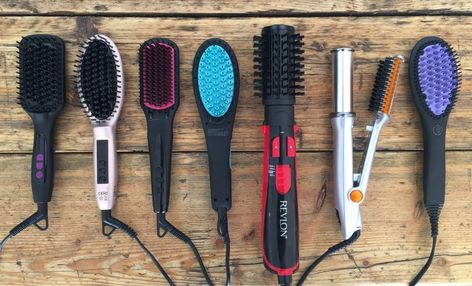 Top 7 Best Hair Brush Straightener Reviews for Oct. 2019 - With Buying Guide Best Hair Straightener Top 10, Heated Brush, Best Straightener, Brush Straightener, Hair Straightening Brush, Best Hair Brush, Ceramic Brush, Professional Hair Straightener, Beard Straightening