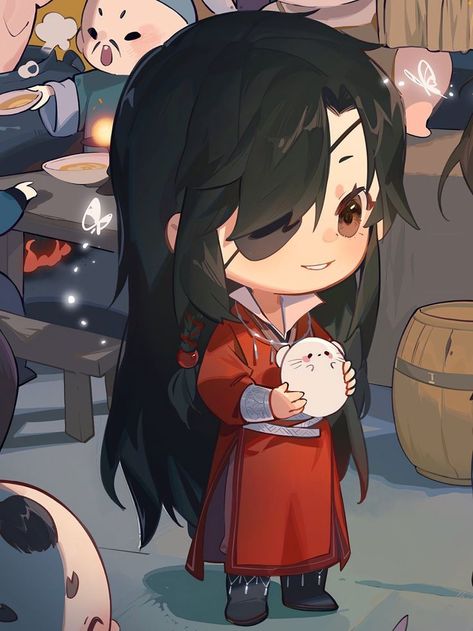 League Of Legends Comic, Hua Cheng, Fall From Grace, Chinese Man, Heaven's Official Blessing, Cute Chibi, Kpop Fanart, Matching Icons, League Of Legends