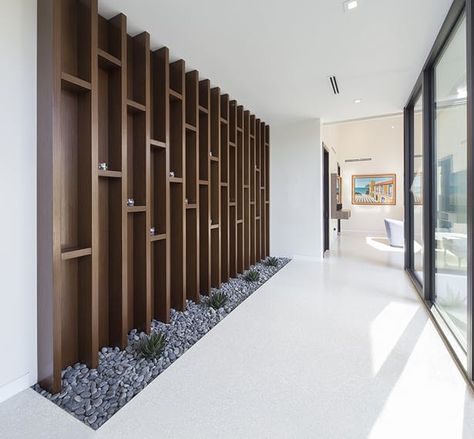 Pinecrest | SDH Studio Architecture + Design | Archinect Hidden Shelves, Studio Architecture Design, Mahogany Front Door, Open Shelving Units, Built In Bath, Hidden Lighting, A Modern House, Studio Architecture, Studios Architecture