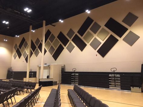 Acoustic Panel Design Ideas, Acustic Board, Church Decorations Sanctuary, Sound Panels Decorative, Church Sanctuary Decor Interiors, Acoustic Panels Wall Design, Acoustic Wall Panel Design, Sound Panels Design, Acoustic Panel Design