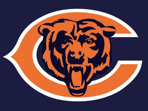 Chicago Bears Colors, Chicago Bears Logo, Bears Logo, Bear Logo, Minnesota Vikings, Room Art, Chicago Bears, Dart, Minnesota