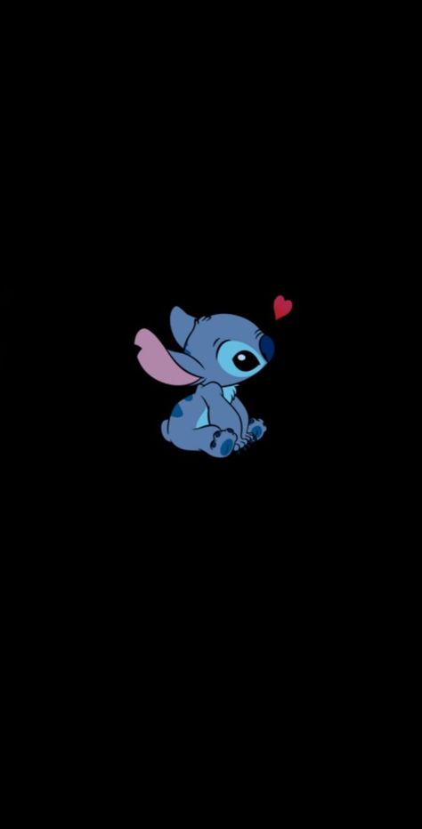 Iphone Wallpaper Disney, ليلو وستيتش, Mickey Mouse Wallpaper Iphone, Disney Characters Wallpaper, Lilo And Stitch Drawings, Easy Love Drawings, Wallpaper Disney, Stitch Drawing, Simple Iphone Wallpaper