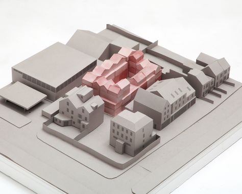 Emergency Housing, Duggan Morris, Emergency House, Model Site, Site Model, Co Housing, Architectural Model, Studios Architecture, Arch Model