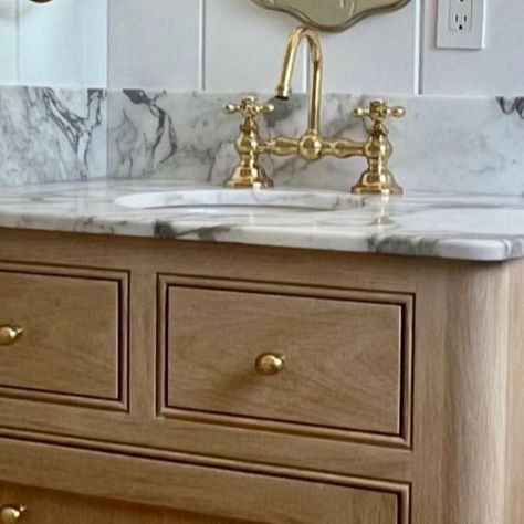 G.R. Custom Cabinets on Instagram: "Custom Vanity. White Oak . Door Style flush inset . “Color” Custom Stain #whiteoak #whiteoakcabinets #bathroomvanity #homedesign #homedesignideas #customcabinets #cabinetmaker #bayarea #sfbayarea" Inset Bathroom Cabinets, Stain Bathroom Cabinets, White Oak Cabinet Bathroom, Inset Vanity Cabinet, Regis Oak Bathroom Vanity, White Oak Bathroom Vanity Brass Hardware, Quarter Sawn White Oak Bathroom Cabinets, 28 Inch Natural Oak Bathroom Cabinet, Inset Cabinet Doors