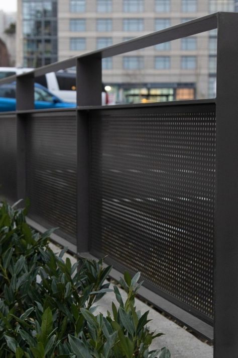 In downtown Seattle, Architectural Elements and SS Landscaping put McNICHOLS® Square Perforated Metal on display at Hayatt Regency's visitor parking.  Blending performance with aesthetics, the screens provide guests with crucial safety measures and stunning visual appeal.  We are always ready and Inspired to Serve® the hospitality industry with the upmost quality! 🏨   #perforatedmetal #landscapearchitecture #hospitalitydesign Metal Sheets, Expanded Metal, Downtown Seattle, Perforated Metal, Hospitality Industry, Hospitality Design, Wire Mesh, Metal Wire, Architectural Elements