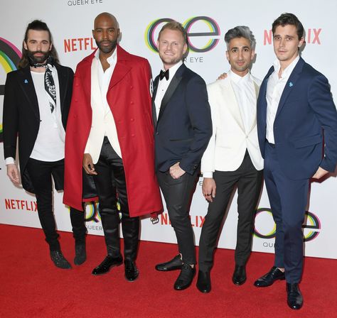 AJ from Queer Eye is Engaged and The Fab 5's Reaction Is Honestly the Cutest https://t.co/4IIO8oPFnE https://t.co/aZqRKbS1C7 More: https://t.co/9m1JKh8md8 https://t.co/JPNrL0hdHi Engagement Announcements, Masculine Outfits, Fab 5, Celebrity Couple, Queer Eye, Fab Five, The Queen's Gambit, Gay Comics, Tv Time