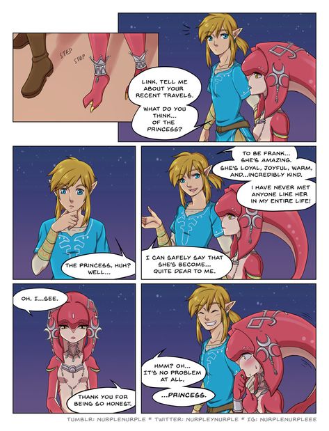 Another short MiphLink comic for your faces :3 Dialogue is from James Yorke’s fic, A Fish Out of Water, which I HIGHLY recommend. Note that this isn’t an exact replication of this particular scene, I did take some artistic liberties with it XD Hope... Link Funny, Fish Out Of Water, Legend Of Zelda Memes, Zelda Funny, Old Memories, Link Zelda, Zelda Art, Legend Of Zelda Breath, Zelda Breath