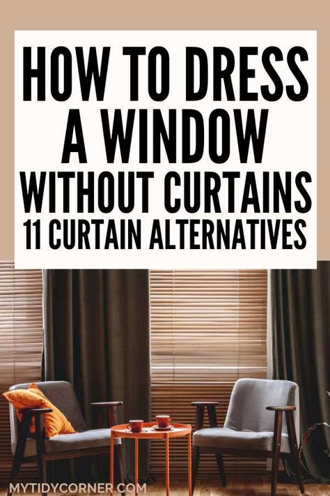 how to cover windows without curtains Blind Cover Ideas, Curtain Substitute Ideas, Curtain Replacement Ideas, Window Treatments Not Curtains, Blinds No Curtains, No Curtain Window Ideas, Odd Window Treatments, Windows No Curtains, No Curtains Bedroom