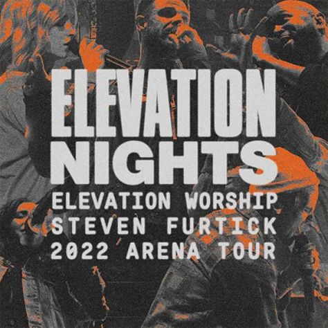 Premier Productions and Elevation Church announce a new Elevation Nights Tour featuring Elevation Worship and Steven Furtick. Elevation Nights 2022 will continue to bring the powerful worship experience of Elevation Church into arenas across the country this spring. After the success of the Fall 2021 Elevation Nights Tour, Elevation Worship and Steven Furtick are back […] Tour Announcement, Church Announcements, Elevation Worship, Worship Night, Steven Furtick, Church Graphics, Gospel Songs, Gospel Song, 40th Anniversary