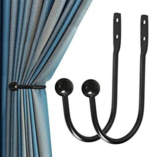 Curtain Wall Hooks, Curtains Wall, Drapery Tiebacks, Curtain Tie Back Hooks, Magnetic Curtain, Decorative Curtains, Buy Curtains, Curtain Holder, Wall Mounted Hooks