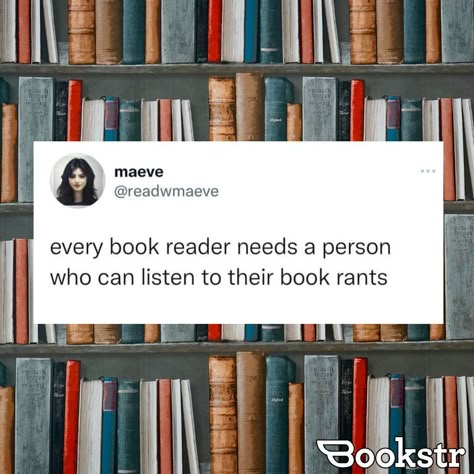 Every book lover needs a patient friend who is supportive of their obsession. 📚Discover why the Bookstr team loves reading so much… and obviously talking about their latest read. 😄 🙌🏼  [🤪 Meme by Evgeniya Ivanova (@evgeniyadesigns)] [✍️ Article by Trish G (@paty_galvez19)] Book Lover Meme Funny, Book Memes Hilarious, Author Humor, Reader Things, Funny Pictures With Words, Coffee Shop Au, Lucy Weasley, Reading Meme, Books Bookmark