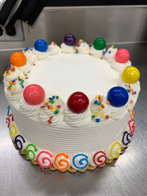 Party Combo Cake Ideas, Round Cake Designs, Pride Cakes, Summer Cake Designs, Gumball Cake, Dq Cakes, Big Cookies, Round Birthday Cakes, Boy Cakes