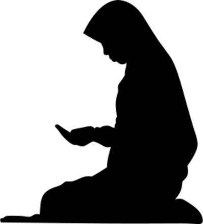 Woman Praying Drawing, Girl Praying Drawing Easy, Ramadan Svg Free, Girl Praying Drawing Art, Women Praying Islam, Woman Praying Images, Praying Silhouette Woman, Praying Black Woman Art, Woman Praying