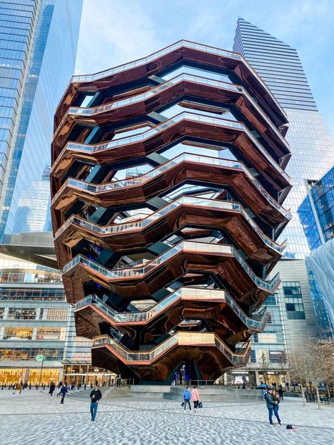 Long Island Railroad, Thomas Heatherwick, Partly Cloudy, Voyage New York, Hudson Yards, The Vessel, Nova York, New York Travel, City Aesthetic