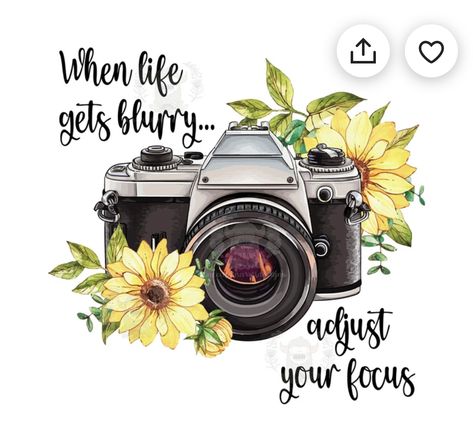 Camera Canvas Painting, Sunflower Camera Tattoo, Camera Pictures Image, Motivation Painting, Watercolor Camera, Camera Tattoo Design, Camera Clipart, Camera Clip Art, Sublimation Gifts