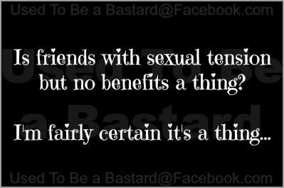 If friends with sexual tension but no benefits a thing?  I'm fairly certain it's a thing... Johnlock Aesthetic, Friend With Benefits Humor, Mind Blowing Quotes, Just Friends Quotes, Wattpad Quotes, Friends With Benefits, Relationship Memes, Just Friends, Bones Funny