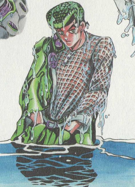 josuke higashikata Jojo Artwork, Jjba Manga, Hirohiko Araki, Josuke Higashikata, Jojo Art, Bizarre Art, Jojo Parts, Jojo's Bizarre Adventure Anime, Adventure Art