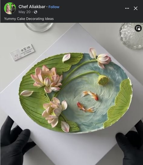 Lotus Clay Art, Mouldit Clay Art On Canvas, Lotus Flower Craft, Mouldit Art Ideas, Mouldit Clay Art, Clay Lotus, Fine Dining Desserts, Diy Stained Glass Window, Sculpture Art Projects