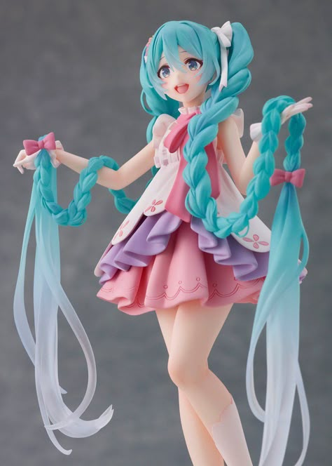 Miku Figurines Icon, Hatsune Miku Figurines Chibi, Hatsune Miku Figurines, Anime Figures Miku, Cute Anime Figures Miku, Shojo Anime, Vocaloid Characters, 3d Figures, Figure Poses