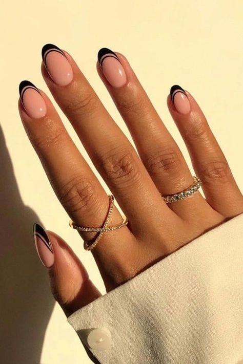 Discover a stunning collection of 40 French tip nail designs, featuring everything from timeless classics to vibrant styles! Elevate your next manicure with chic black double line tips or eye-catching double French looks. Perfect for any occasion! 

#BlackDoubleLineFrenchTipNails #BlackDoubleFrenchTipNails #DoubleTipNails #DoubleFrenchManicure #DoubleFrenchTipNails #NailsInspired Black Double Line French Tip Nails, Short Double French Nails, Black Double French Tip Nails, Double Tip Nails, Double French Manicure, Double French Tip Nails, Double French Nails, Double French Tip, Patriotic Nails