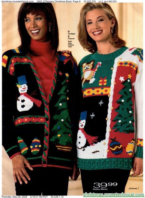 90 Christmas Outfit, 1980s Christmas Outfit, 80s Christmas Aesthetic Outfits, 80s Christmas Fashion, Ugly Christmas Sweater Aesthetic, 80s Christmas Party Outfit, Vintage Christmas Fashion, 90s Christmas Aesthetic Outfits, 80s Christmas Outfit