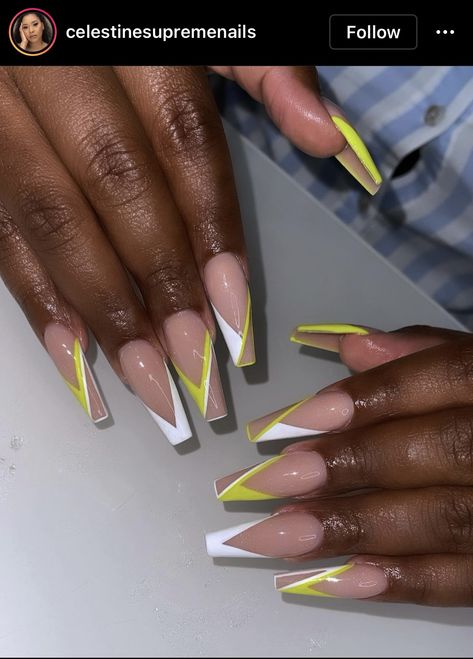 Diamond Nail Designs, Lime Green Nails, White French Nails, New Nail Colors, Pastel Nail Art, Green Nail Art, French Tip Nail Designs, Green Nail Designs, Matte Nails Design