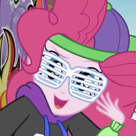 Pinkie Pie Pfp Human, Pinkie Pie Icon Human, Pinkie Pie Headphones, My Little Pony Equestria Girls Icons, Equestria Girls Pinkie Pie, Rainbow Dash Equestria Girls Icon, Pinkie Pie Screencap, Pink Pie, Still Life Pictures