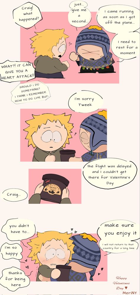 Tweek South Park, South Park Memes, Tweek And Craig, South Park Anime, Creek South Park, South Park Funny, Tweek Y Craig, South Park Fanart, Mini Comic