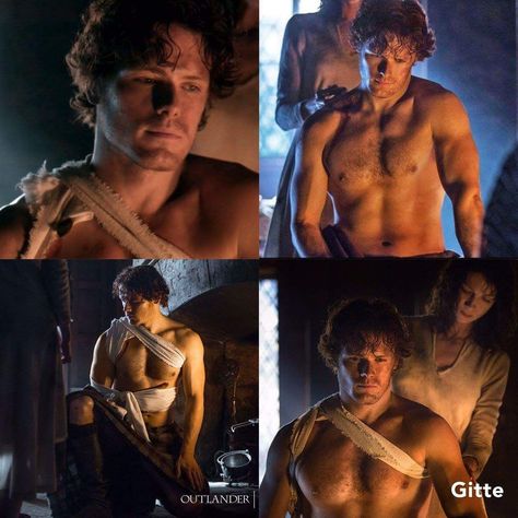 Jamie Fraser Shirtless, Outlander Show, Fraser Clan, James Fraser Outlander, Outlander Characters, Jaime Fraser, Scene Aesthetic, Jamie Fraser Outlander, Sam Heughan Outlander