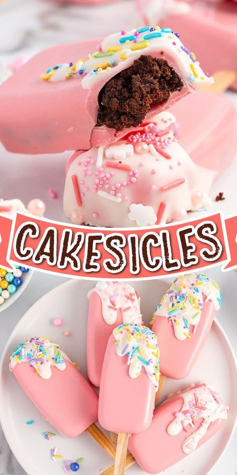 Cakecycle Pops, Cake Cycle Pops, Cakecicles Recipes, Cakescicles Recipes, How To Make Cakesicles, Cake Popcicles Ideas, Cakesicles Packaging, Cakesicles Recipes, Cake Lollies