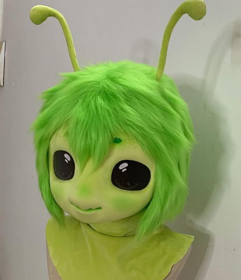 Alien Fursuit, Fursuit Hair, Kigurumi Fursuit, Alien Stuff, Kemono Fursuit, Mask Ideas, Cute Alien, Nyx, Random Things