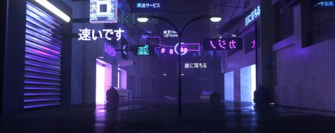 Neon City Art, Aesthetic Wallpaper Black And White, Neon Cyberpunk Aesthetic, Aesthetic Wallpaper Black, City Dark, Wallpaper Backgrounds Dark, Computer Wallpaper Hd, Neon Wallpapers, Dark Purple Wallpaper