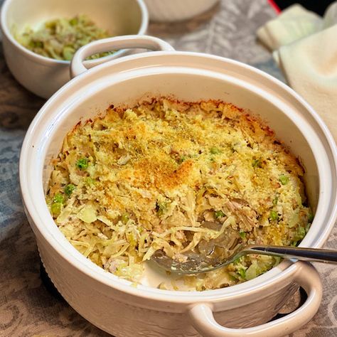 Keto Tuna Casserole With Cabbage, Tuna Cabbage Casserole, Tuna Cabbage, Cabbage Meals, Cabbage Casserole, Tuna Recipes, Lemon Sauce, Cabbage Recipes, Low Carb Keto Recipes