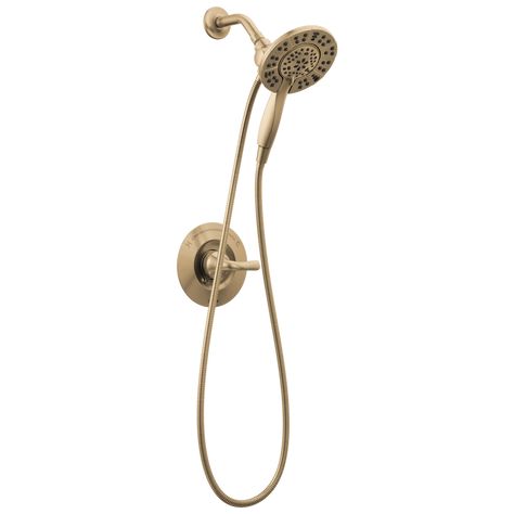 Delta Arvo Champagne Bronze 1-Handle Bathtub and Shower Faucet with Valve in the Shower Faucets department at Lowes.com Shower Together, Shower Head With Hose, Dual Shower Heads, Tub Cleaner, Shower Faucet Sets, Delta Faucets, Handheld Shower Head, Champagne Bronze, Tub And Shower Faucets