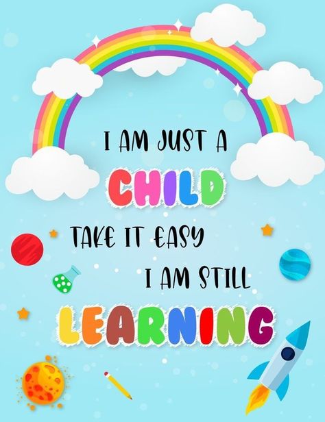 Preschool Poems, Toddler Quotes, Montessori Quotes, Alphabet Writing Practice, Kindergarten Songs, Kids Quotes, Classroom Charts, Color Flashcards, School Board Decoration