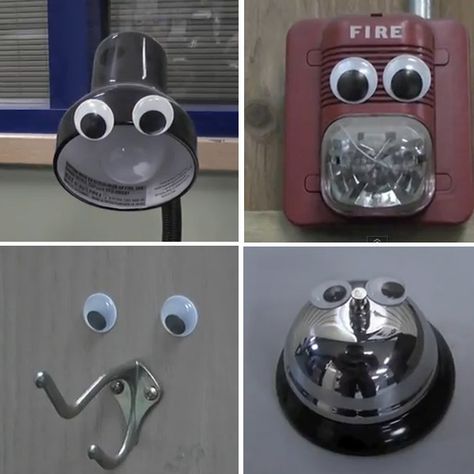 emergency googly eyes Google Eyes Funny, Googly Eyes Funny, Collaborative Art Projects For Kids, Guerilla Art, Quote Books, Googley Eyes, Senior Pranks, Catching Fireflies, Google Eyes